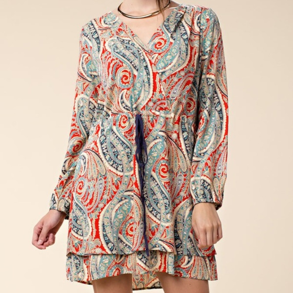 NWT Paisley print dress